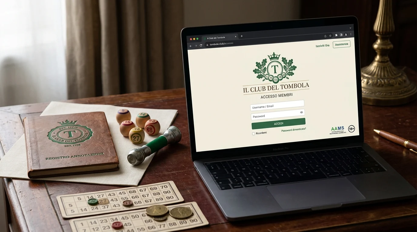 tombola login — Tombola Login: Browser e Conto